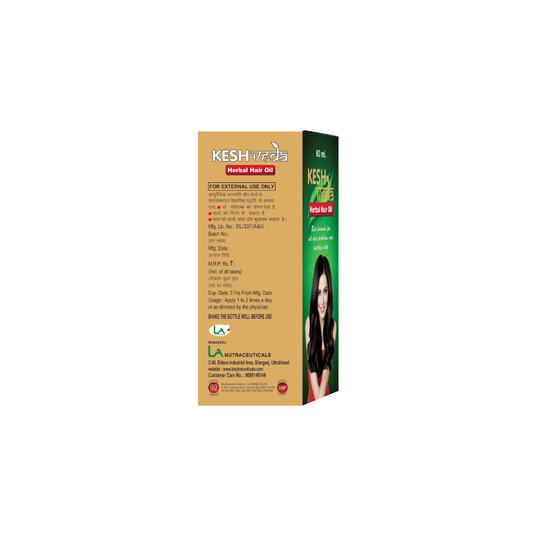 Kesh Veda Herbal Hair Oil |Herbal Hair Oil | Herbal Extracts | 100ml