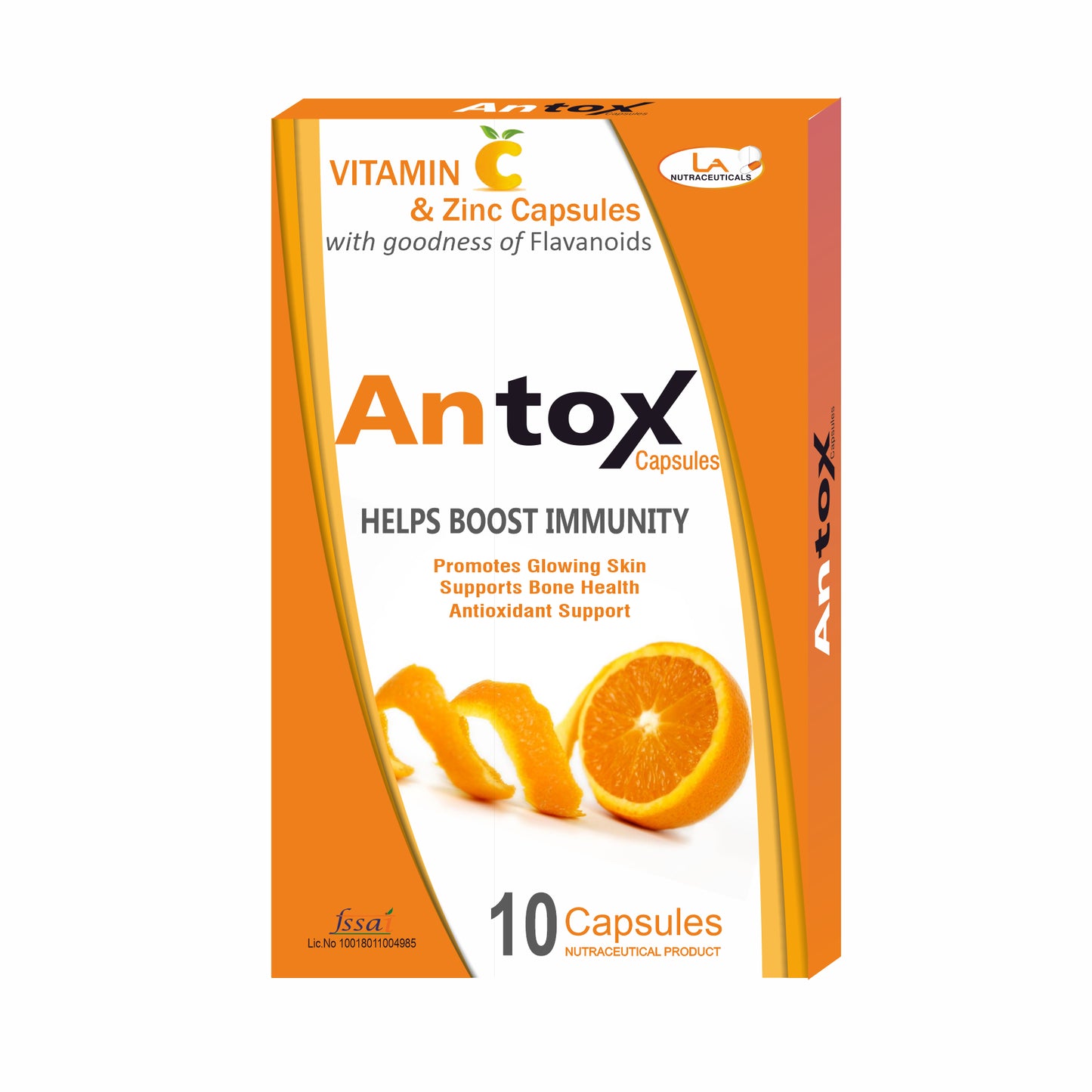 Antox Capsules - Vitamin & Zinc Capsules with Goodness of Flavonoids