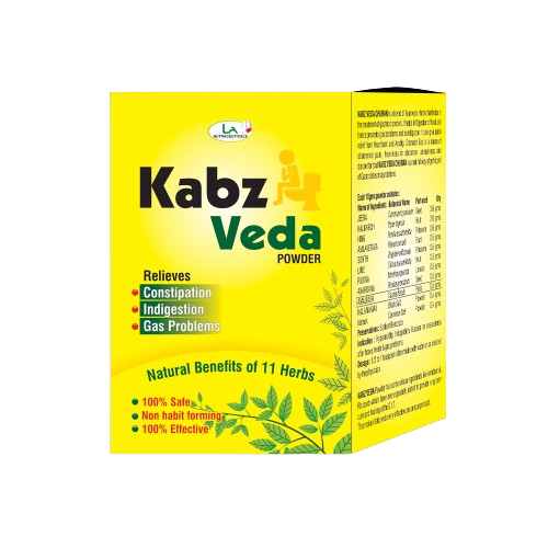 Kabz Veda Powder for Better Digestion and Gas Problems - 90 gm Powder