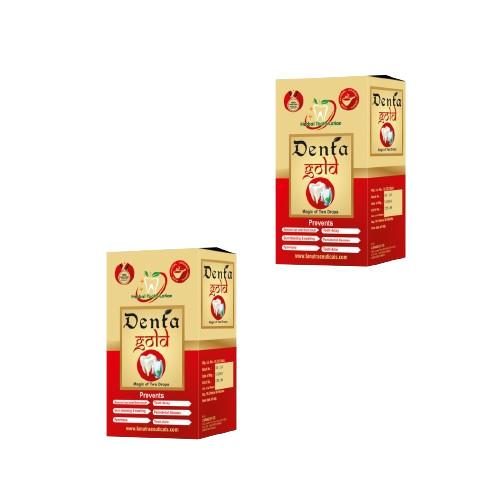 Denta Gold Herbal Tooth Lotion for Tooth Ache, Tooth Decay and Other Periodontal Diseases