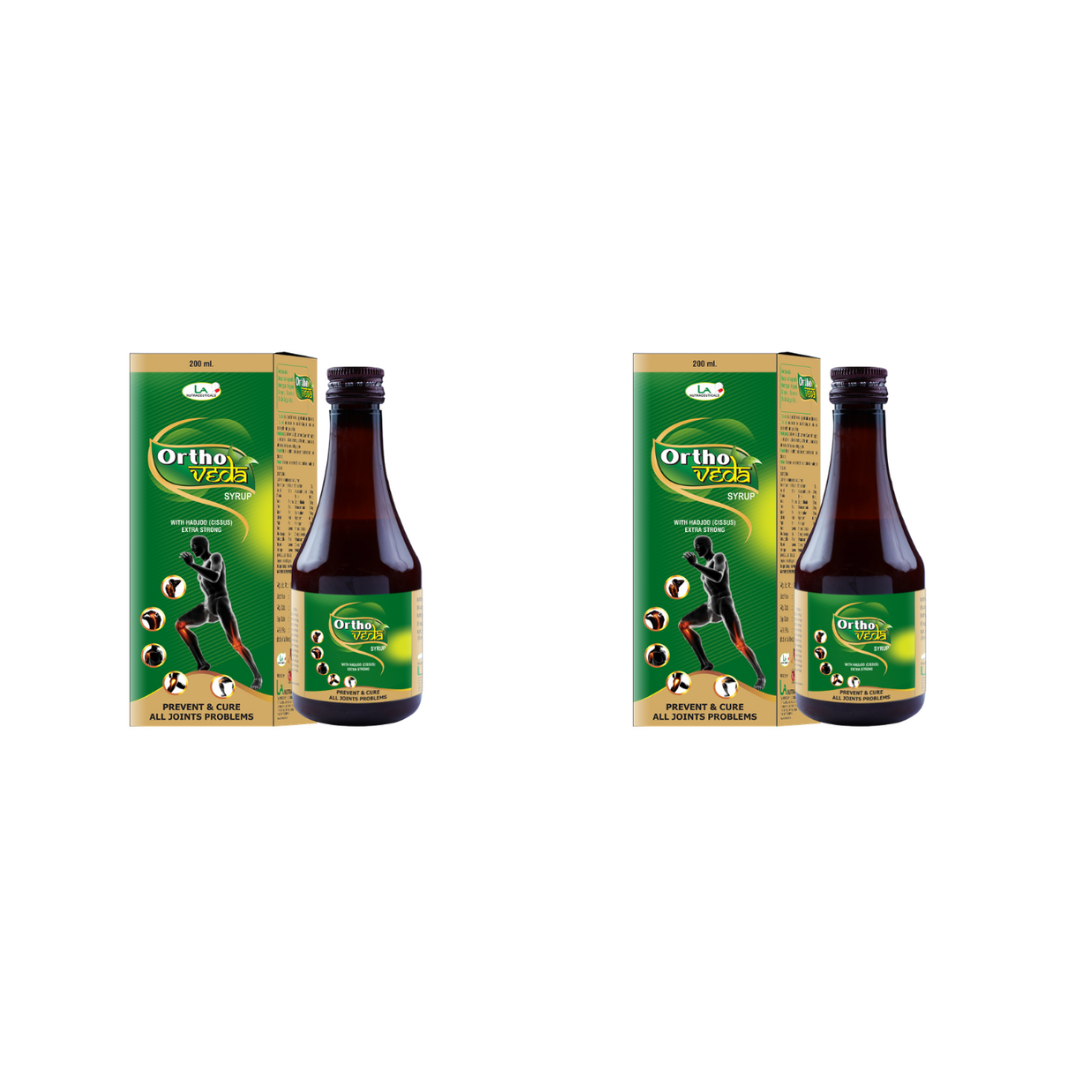 OrthoVeda Syrup - Herbal Syrup For all Joints Problems & Pain Relief 200ml Syrup