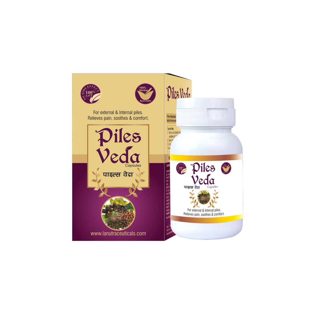 Piles Veda Capsules | Herbal Capsules of Piles | 60 Capsules
