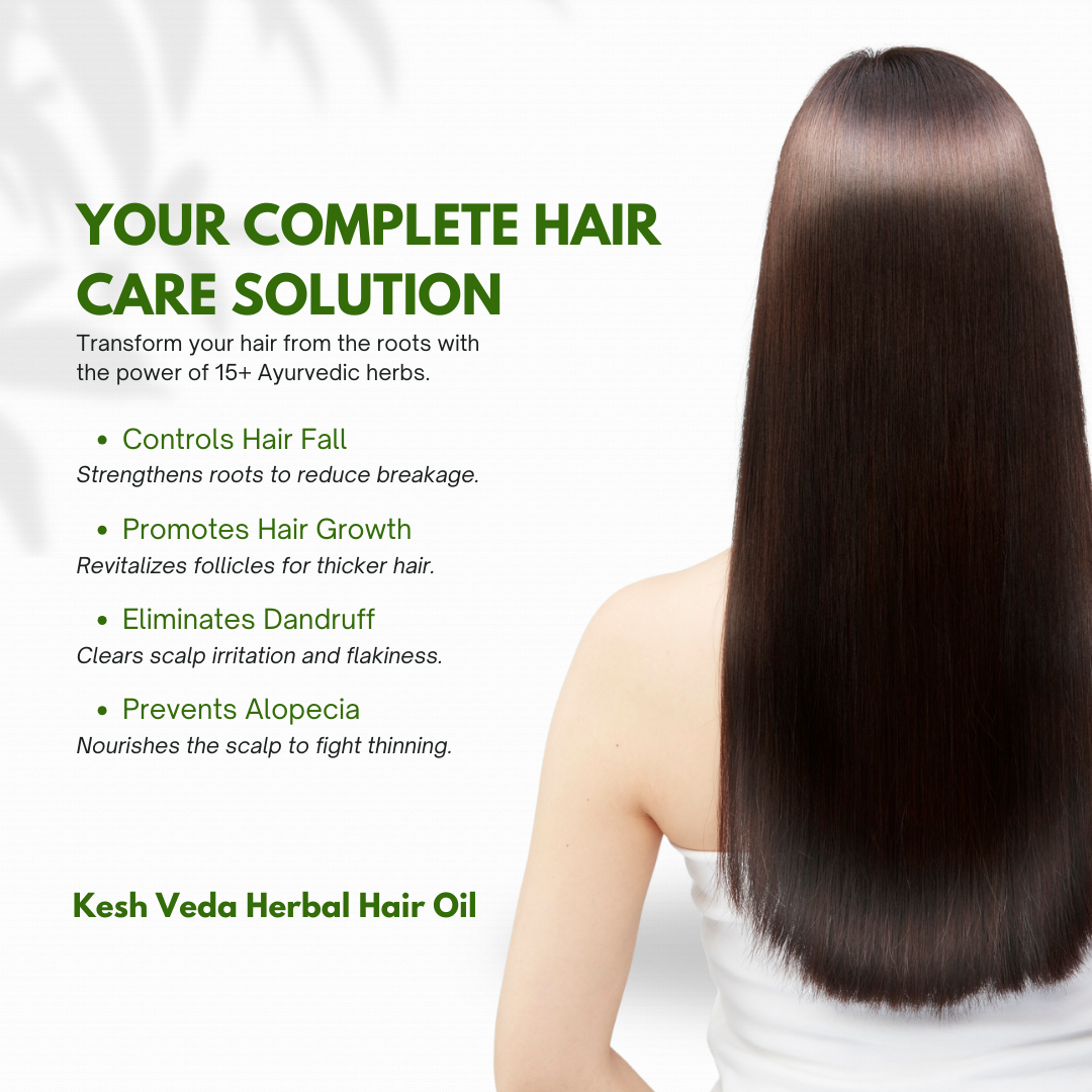 Kesh Veda Herbal Hair Oil |Herbal Hair Oil | Herbal Extracts | 100ml
