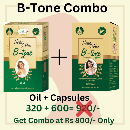B-Tone Combo- Oil + Capsules