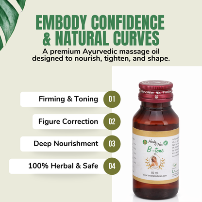 B-tone Oil | Breast Firming Oil | Breast Toning Oil | 50ml