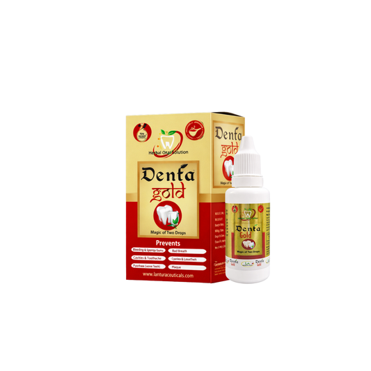 Denta Gold Herbal Tooth Lotion for Tooth Ache, Tooth Decay and Other Periodontal Diseases