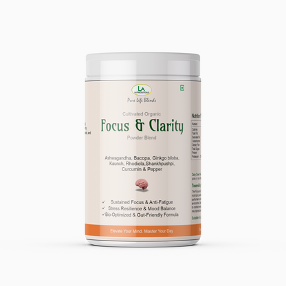Pure Life Blends Focus and Clarity Powder Blend (Nootropics)