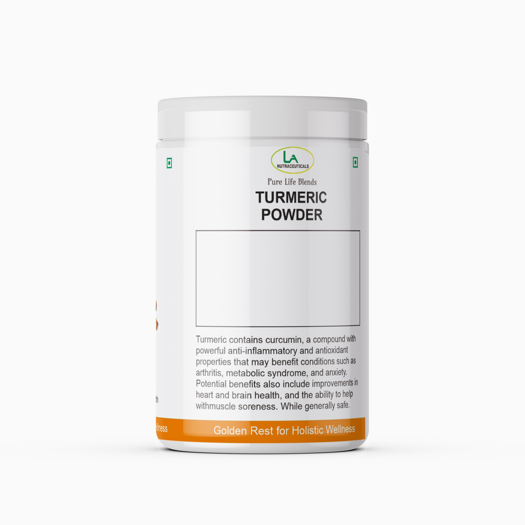 LA Nutraceuticals Pure Life Blends Turmeric Powder (Curcumin)