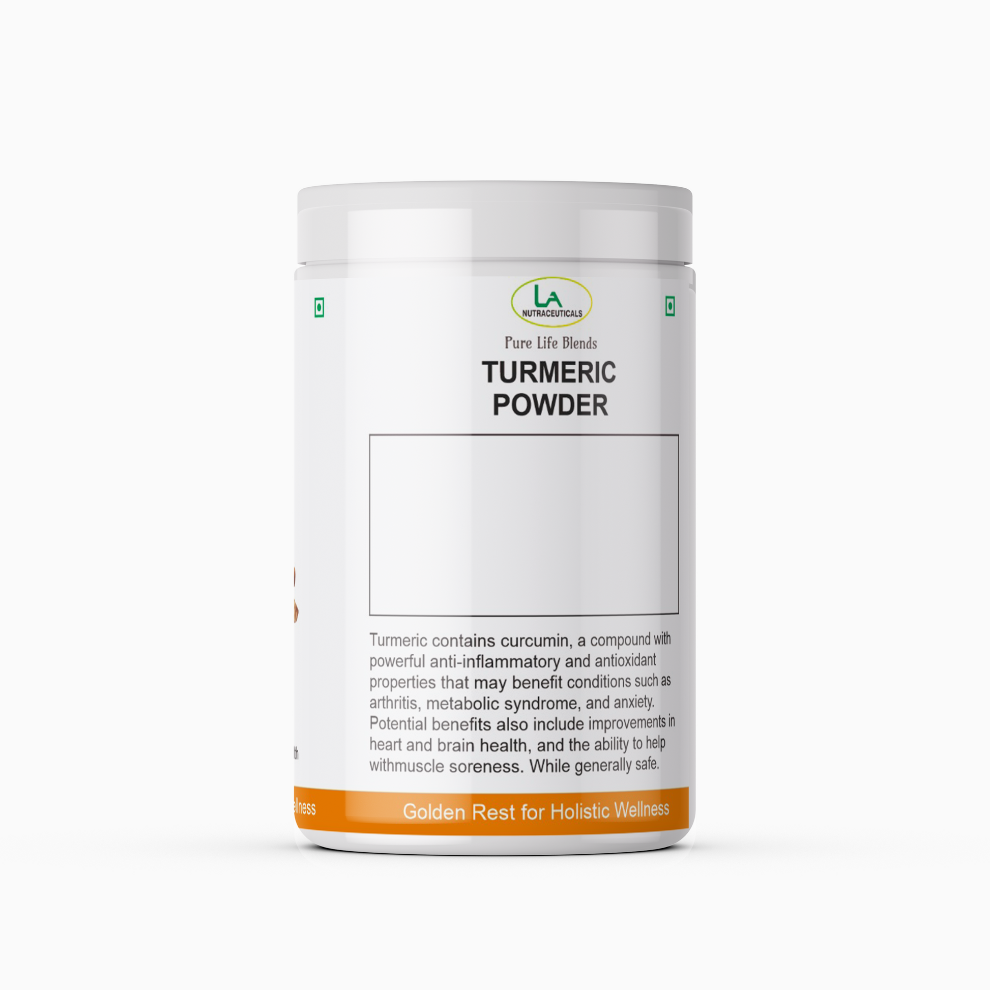 LA Nutraceuticals Pure Life Blends Turmeric Powder (Curcumin)