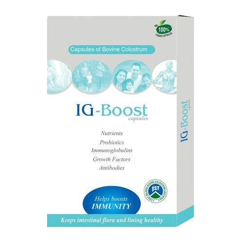 IG Boost Capsules- Bovine Colostrum | Immune & Gut Health Supplement