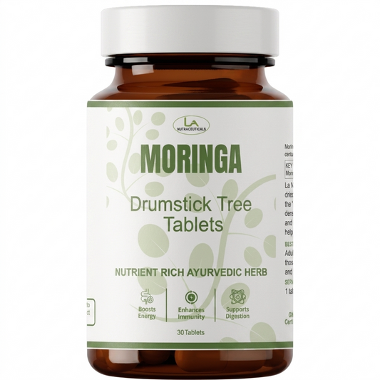 Moringa Tablets - 30 Tablets - Supports Digestion, Boosts Energy and Enhances Immunity