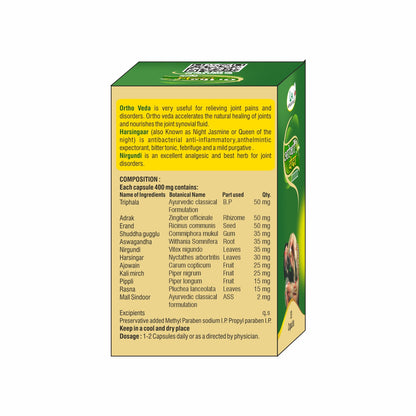 Orthoveda Capsules - effective for All Kinds of Joint Pain