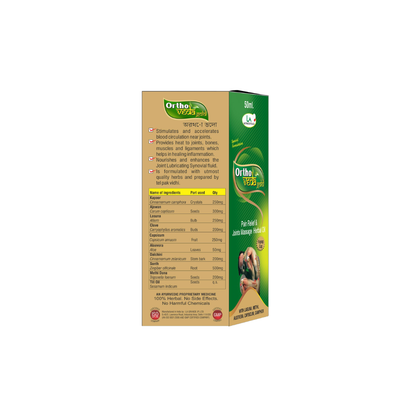Orthoveda Oil for Joint Pain | Ayurvedic Joint Pain Relief Oil | 50ml