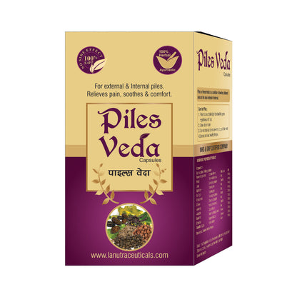 Piles Veda Capsules | Herbal Capsules of Piles | 60 Capsules