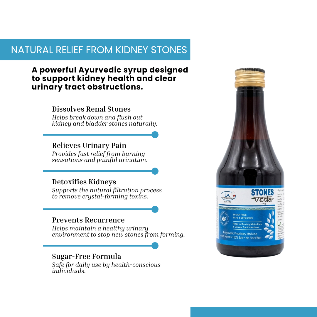 Stones Veda Syrup | Kidney Stones Tonic