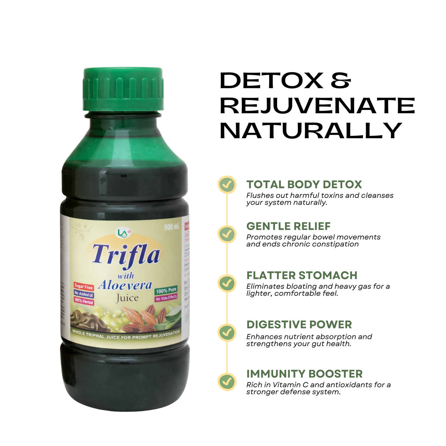 Trifla with Aloevera  Herbal Juice 500ml