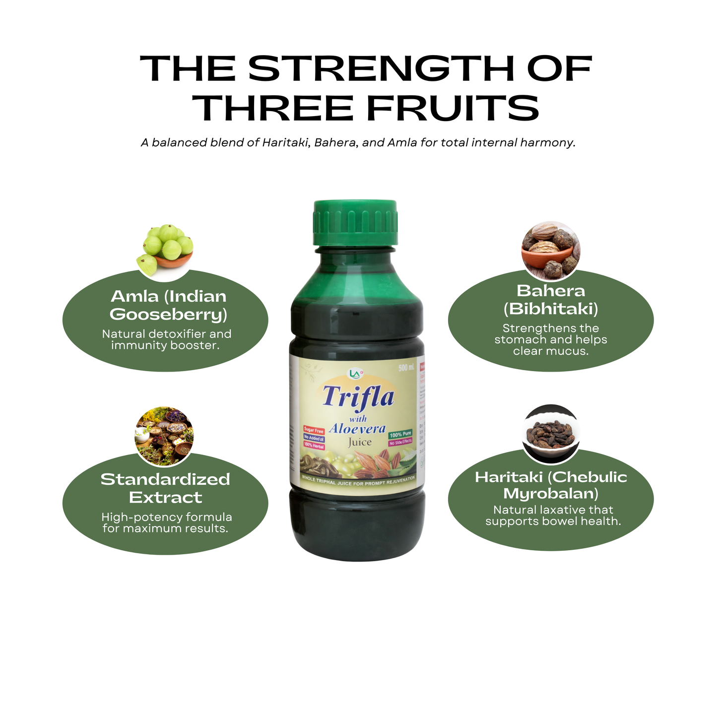 Trifla with Aloevera  Herbal Juice 500ml