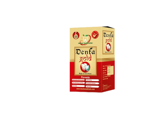 Denta Gold Herbal Tooth Lotion for Tooth Ache, Tooth Decay and Other Periodontal Diseases