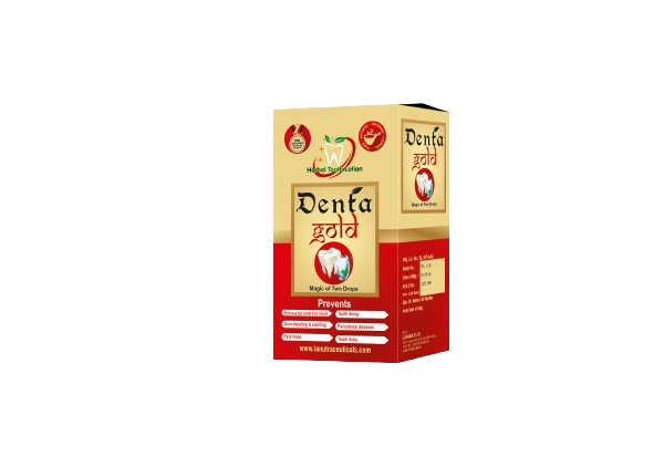 Denta Gold Herbal Tooth Lotion for Tooth Ache, Tooth Decay and Other Periodontal Diseases