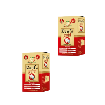 Denta Gold Herbal Tooth Lotion for Tooth Ache, Tooth Decay and Other Periodontal Diseases