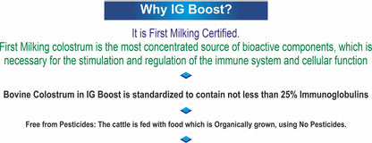 IG Boost Capsules- Bovine Colostrum