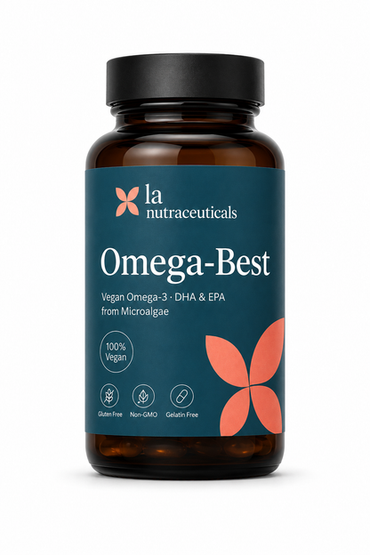 Omega Best Capsules - Advanced Source of Vegetarian Omega 3 fatty acids DHA & EPA