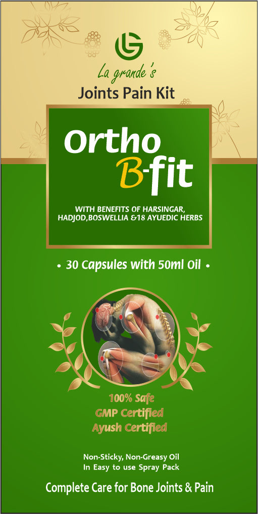 Ortho-b Fit Oil and Capsules for Joint Pain