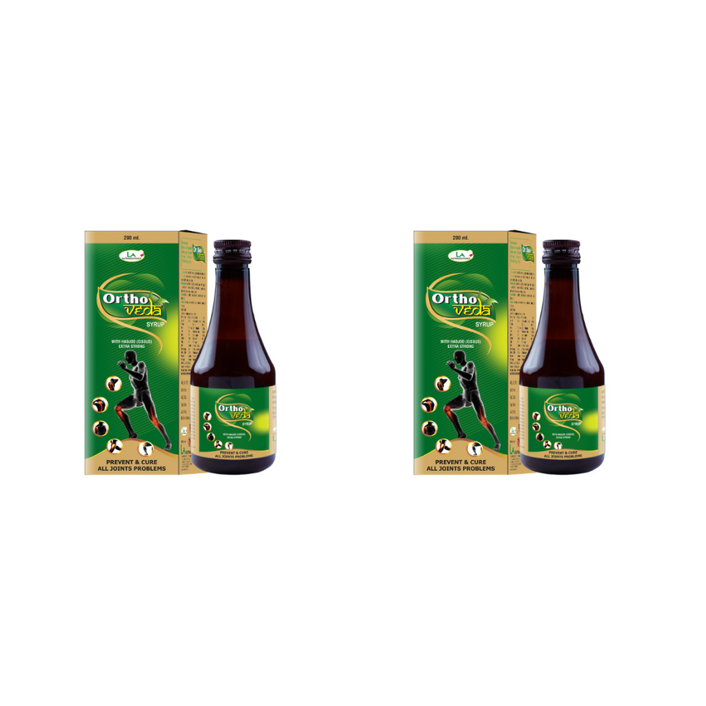 OrthoVeda Syrup - Herbal Syrup For all Joints Problems & Pain Relief 200ml Syrup