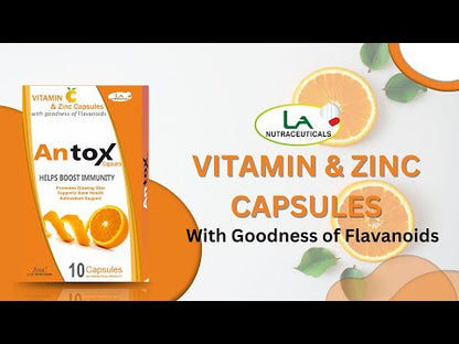 Antox Capsules - Vitamin & Zinc Capsules with Goodness of Flavonoids