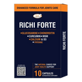 Richi Forte Capsules with Glucosamine and Chondroitin for Joint Mobility and Strong Bones